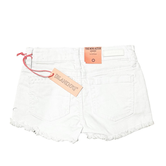 BLANKNYC Girls White Mini Astor Shorts Girls Size 7 NWT - Picture 9 of 9